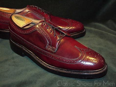 shell cordovan men's shoes